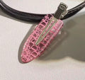 Pink hair clips
